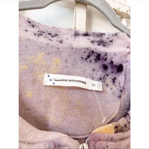 NEW Free People X Maria Bouvier Washed Bomber Jacket - XS - Picture 4 of 6